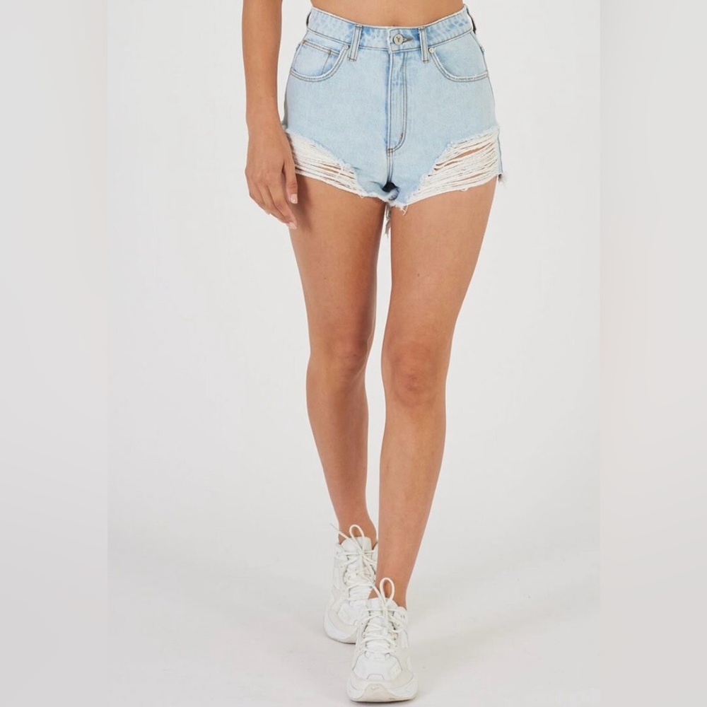 A Brand Denim Shorts